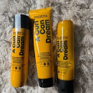 Matix A Curl Can Dream Hair Care Trio - Yellow